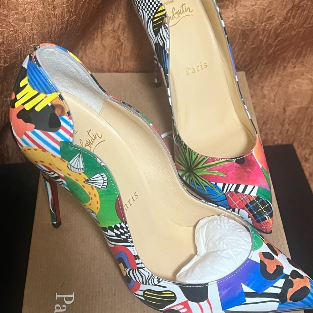 Christian Louboutin 36.5 Hot Chick 100 mm